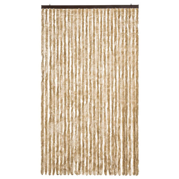 vidaXL Hyönteisverho beige 118 x 220 cm Chenille