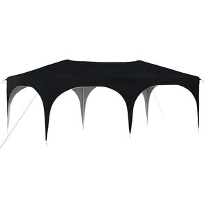 vidaXL Pop-up Juhlateltta 575 x 288 x 245 cm Antrasiitti Oxford-kangas