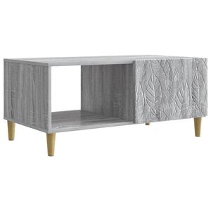 vidaXL Sohvap&ouml;yt&auml; Harmaa Sonoma 90 x 50 x 40 cm Tekninen puu
