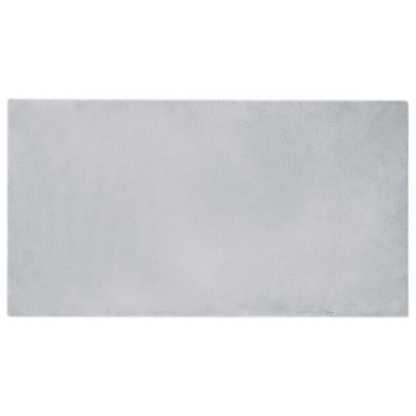 vidaXL Keinotekoinen Kanin Turkis Matto Olite Harmaa 60 x 110 cm