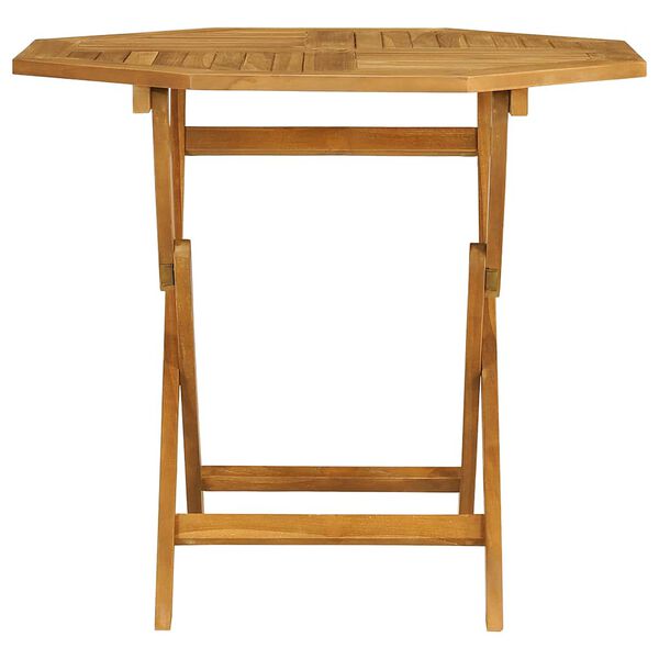 vidaXL 5-osainen puutarharuokaryhm&auml; t&auml;ysi tiikki