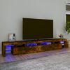 vidaXL TV-taso LED-valoilla savutammi 260x36,5x40 cm