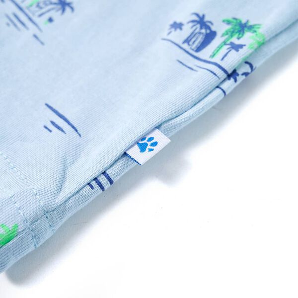 Lasten T-paita vaaleansininen 140