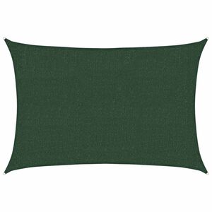 vidaXL Aurinkopurje 160 g/m&sup2; tummanvihre&auml; 2x2,5 m HDPE