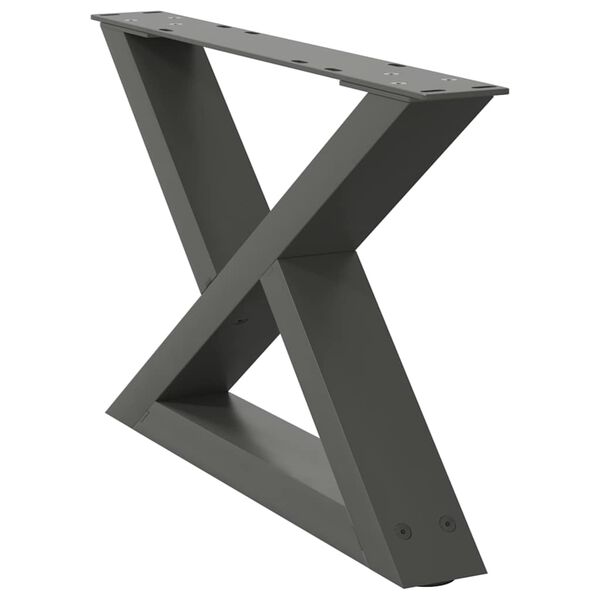 vidaXL Sohvap&ouml;yd&auml;n jalat 2 kpl antrasiitti 60x(30-31,3) cm ter&auml;s