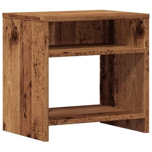 vidaXL Y&ouml;p&ouml;yt&auml; vanha puu 40x30x40 cm lastulevy