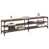 vidaXL TV-kaappi Vanha Puu 200 x 30 x 50 cm Hienosahattu puu ja rauta