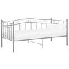 vidaXL Sohvas&auml;ngyn runko harmaa metalli 90x200 cm