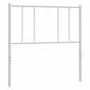 vidaXL Metallinen vaihtop&auml;&auml;ty valkoinen 90 cm