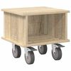 vidaXL TV-teline Sonoman tammi 37 x 35 x 35 cm Tekninen puu