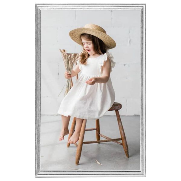 vidaXL Valokuvakehyskollaasi 3 kpl p&ouml;yd&auml;lle hopea 10x15 cm MDF