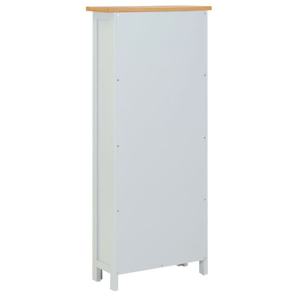 vidaXL S&auml;ilytyskaappi medialaitteille 50x22x122 cm t&auml;ystammi