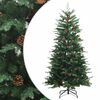 vidaXL Salkomallinen tekoinen joulukuusi 150 cm PE & PVC Vihre&auml;