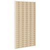 vidaXL Sein&auml;display-kaappi Sein&auml;kiinnitett&auml;v&auml; Beige 50 x 4,5 x 96 cm