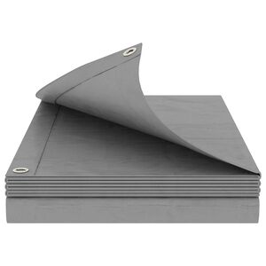 vidaXL Pressu Reijill&auml; Vaaleanharmaa 2 x 3 m 260 gsm PE
