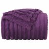 vidaXL Heittop&auml;&auml;llys 6 pcs Violetti 200 x 150 cm Fleese