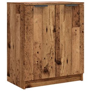 vidaXL Kenk&auml;kaappi vanha puu 59x35x70 cm tekninen puu