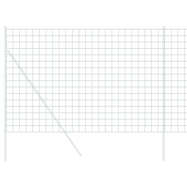 vidaXL Euroaita Vihreä 1.6 x 10m PVC-pintainen rauta