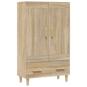 vidaXL Kaappi Sonoma-tammi 70x31x115 cm tekninen puu