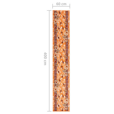 vidaXL Käytävämatto BCF terrakotta 60x400 cm