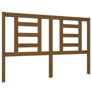 vidaXL S&auml;ngynp&auml;&auml;ty hunajanruskea 146x4x100 cm t&auml;ysi m&auml;nty