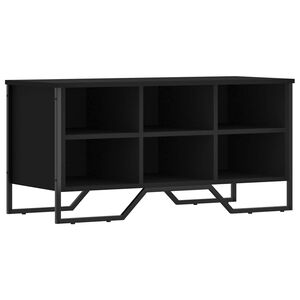 vidaXL Kenk&auml;kaappi musta 90x38x45,5 cm tekninen puu