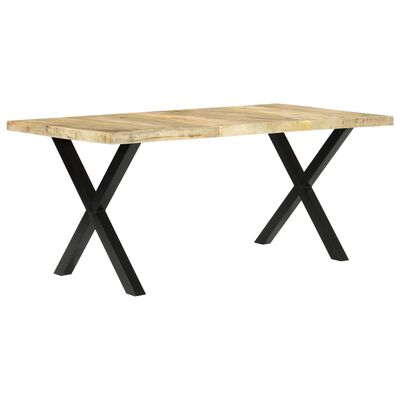 vidaXL Ruokapöytä 180x90x76 cm mangopuu