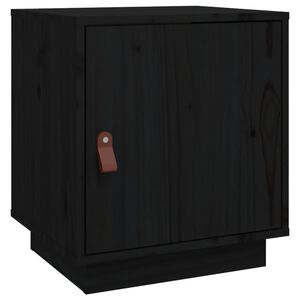 vidaXL Y&ouml;p&ouml;yt&auml; musta 40x34x45 cm t&auml;ysi m&auml;nty