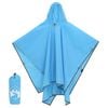 vidaXL Sadeviitta hupulla 2-in-1 muotoilu sininen 223x145 cm