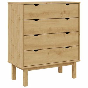 vidaXL Lipasto OTTA 76,5x39,5x90 cm t&auml;ysi m&auml;nty