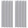 vidaXL Verhosatiini 2 kpl Tumma harmaa 260 x 140 cm Polyesteri