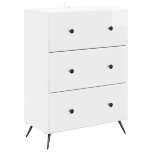 vidaXL Laatikkokaappi 66 x 34,5 x 90 cm Tekninen puu