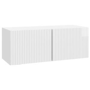 vidaXL Sein&auml;lle asennettava TV-kaappi 78,5 x 31 x 30 cm Tekninen puu