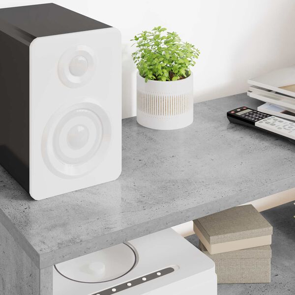 vidaXL TV-kaappi Betoni Harmaa 100 x 30 x 40 cm Tekninen puu