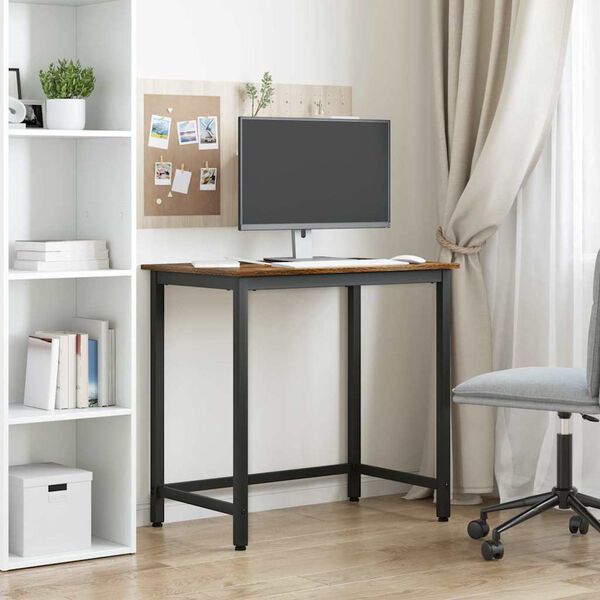 vidaXL P&ouml;yt&auml; Savup&auml;hkin&auml; 100 x 50 x 76,5 cm Kehitetty puu ja ter&auml;s