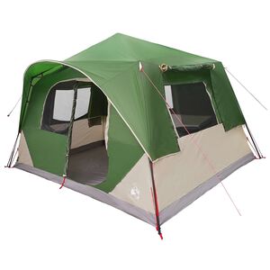 vidaXL Hetkiteltan Vihre&auml; 365 x 380 x 200 cm Polyesteri ja ter&auml;s