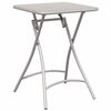 vidaXL Bistrop&ouml;yt&auml; Beige 55 x 55 x 72,5 cm Jauhemaalattu ter&auml;s