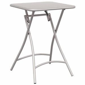 vidaXL Bistrop&ouml;yt&auml; Beige 55 x 55 x 72,5 cm Jauhemaalattu ter&auml;s