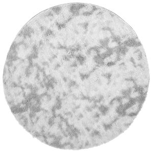 vidaXL P&ouml;rr&ouml;matto korkeanukkainen NAVARRA hopeanharmaa 100x100 cm