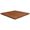 vidaXL P&ouml;yt&auml;levy neli&ouml; tummanruskea 90x90x4 cm k&auml;sitelty t&auml;ysi tammi
