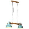 vidaXL Kattovalaisin 25 W vanhennettu sininen 85x28x109 cm E27