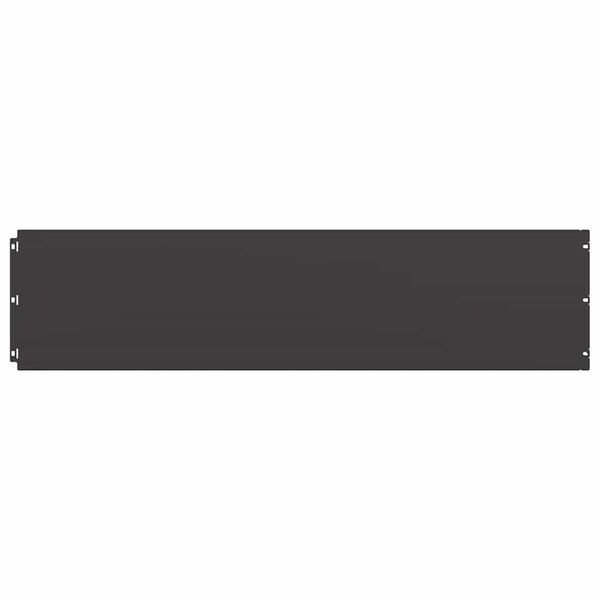 vidaXL Nurmikon reunalistat 20 kpl Musta 25x103cm Kylm&auml;valssattu ter&auml;s