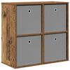 vidaXL Sivup&ouml;yt&auml; laatikon kanssa Vanha puu 68,5 x 32 x 67 cm