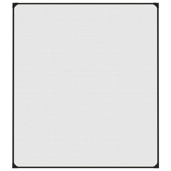 vidaXL Magneettinen hy&ouml;nteisverkko ikkunaan antrasiitti 130x150 cm