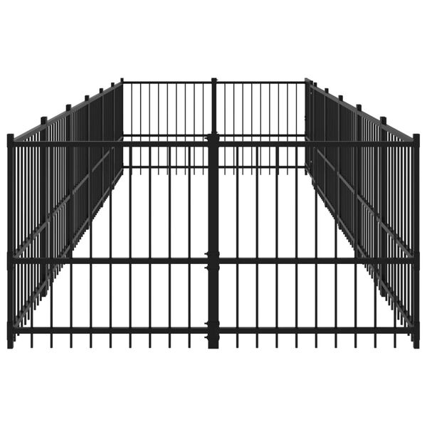 vidaXL Koiran ulkoh&auml;kki ter&auml;s 11,26 m&sup2;