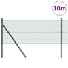 vidaXL Aitalatu Vihre&auml; 10 x 0,4 m (12 x 12 mm verkko) Ter&auml;s ja PVC