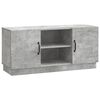 vidaXL TV-kaappi 102 x 34,5 x 47 cm Betoninharmaa Tekninen puu
