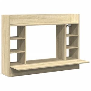 vidaXL Ty&ouml;p&ouml;yt&auml; sein&auml;lle Sonoma-tammi 105x48x75 cm tekninen puu