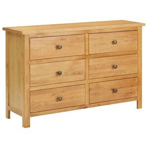 vidaXL Lipasto 105x33,5x73 cm t&auml;ysi tammi