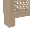 vidaXL MDF lämpöpatterin suoja 78 cm